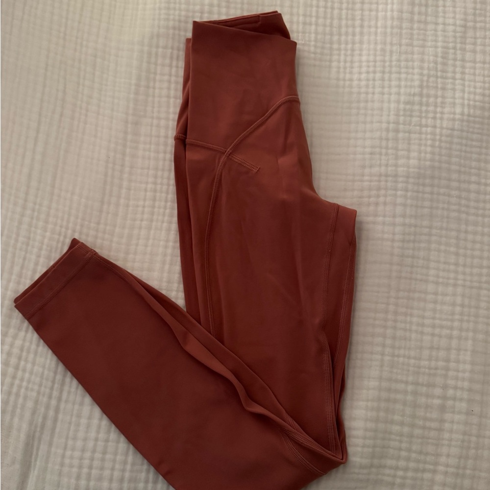 Lululemon pink leggings size 2